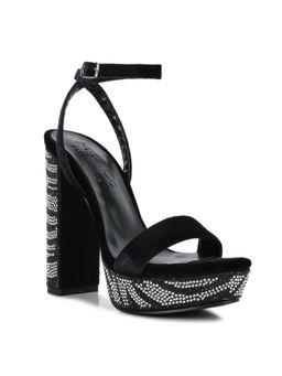 Rag & Co - Embellished Black Heels