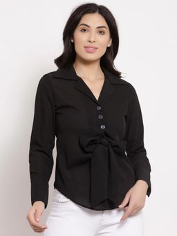 Ayrolane - Black Tie Knot Shirt
