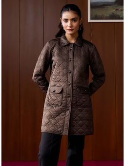 Lakshita - Brown Quilted Jacket