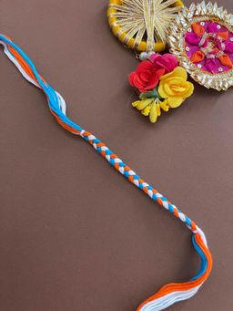 Digital Dress Room - Beautiful Simple Braided Rakhi Thread Rakhi