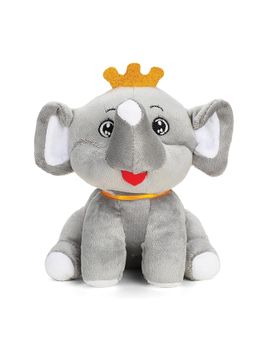 Webby - Plush Cute Crown Elephant Soft Toy