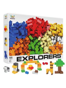 Webby - Kids ABS Building Blocks Self Imagine Construction Set Birthday Gift