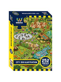 Webby - City Zoo Illustration Jigsaw Puzzle