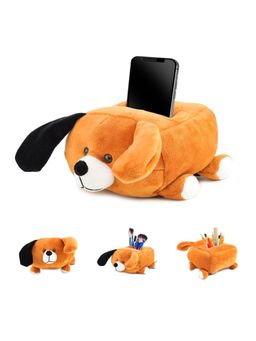 Webby - Plush Cute Dog Teddy Multi Purpose Holder Soft Toys