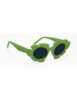 Zaadran - Streamline Shades Grey Round Sunglasses