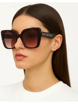 Zaadran - Tokyo Leopard Wayfarer Sunglasses