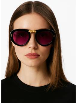 Zaadran - Toronto Flamingo Foldable Aviator Sunglasses