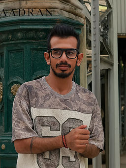 Zaadran - Usa Transparent Square Sunglasses