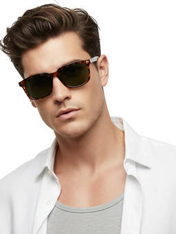 Zaadran - Zambia Leopard Wayfarer Sunglasses
