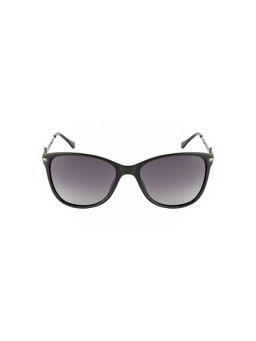 Opium Eyewear - Women Grey Oval Sunglasses with Polarized Lens (OP-1897-C02)