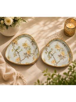 DULI - Set Of 2 Triangle Serving Trays
