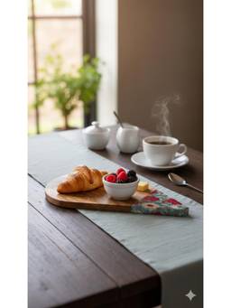 DULI - Elegant MangoWood Cone Shape Serving Platter
