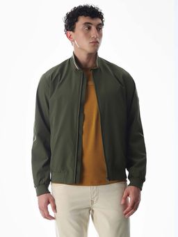Jack & Jones - Mens Regular Fit Green Jacket
