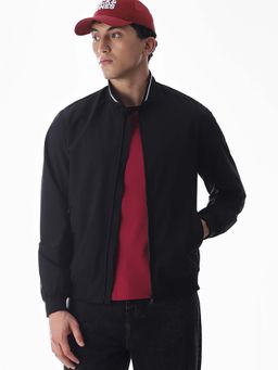 Jack & Jones - Mens Regular Fit Black Jacket