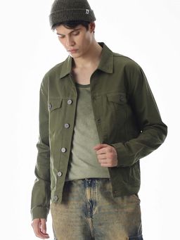 Jack & Jones - Green Regular Fit Jacket