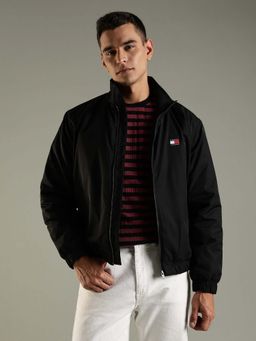 Tommy Hilfiger - Solid Relaxed Fit Polyester Jacket