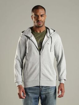 Tommy Hilfiger - Solid Regular Fit Cotton Jacket