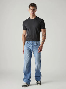 Levi's - Men's Blue Solid/Plain Jeans
