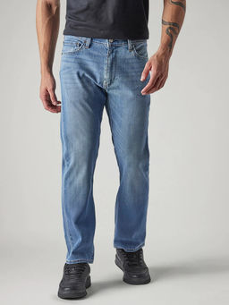 Levi's - Men's Blue Solid/Plain Jeans