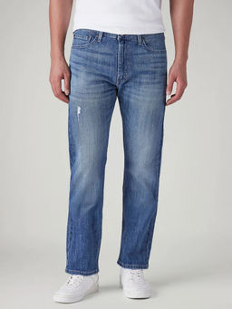 Levi's - Men's Blue Solid/Plain Jeans
