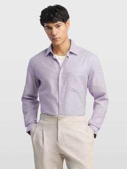 Arrow - Purple Men's Liberty Classic Regular Fit Originals Shirt