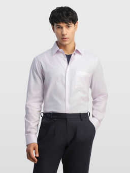 Arrow - Lavender Men's Micro Checked Liberty Classic Regular Fit Originals Shirt
