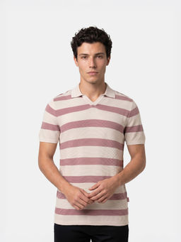 The Bear House - Pink Men's Polo T-Shirt
