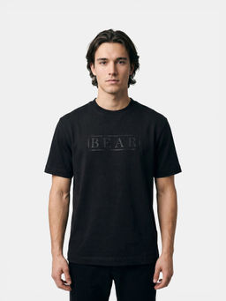 The Bear House - Black Men's Cotton T-Shirt