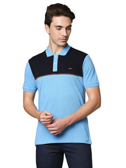 Park Avenue - Medium Blue Polo T-Shirt