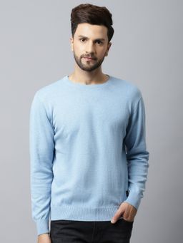 Cantabil - Men Sky Melange Sweater