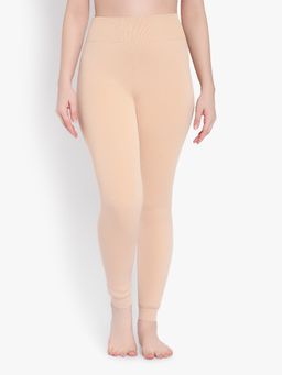 BRACHY - Women Nude Warm Fur Thermal Bottom