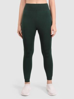 BRACHY - Women Green Solid Stockings