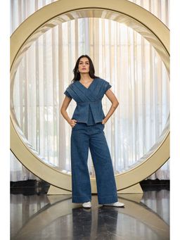 Kay Kay BY KKHUSHI SAHAII - Kate Navy Blue Co-Ord Set