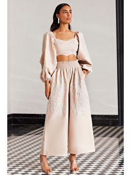 Kay Kay BY KKHUSHI SAHAII - Embellished Rose Gold Co-Ord Set