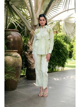 Kay Kay BY KKHUSHI SAHAII - Iris Green Co-Ord Set