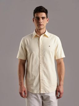 Tommy Hilfiger - Yellow Stripes Regular Fit Shirt