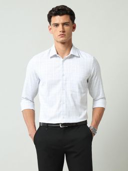 AD By Arvind - Blue Checks Regular Fit Shirt