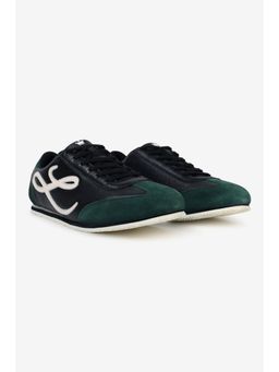 Louis Philippe - Men Black Green Sneakers