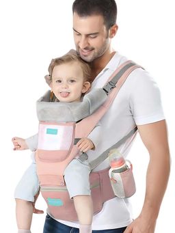 Motherly - 6-in-1 Baby Carrier with Detachable Hip Seat (6-12 Months)