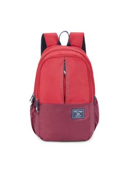 Tommy Hilfiger - Donte Unisex Polyester Laptop Backpack - Burgundy + Wine