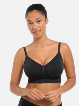 Shop The Edit - Seamless Breast Support Back Fat Reduction Inner Bra With Removable cups