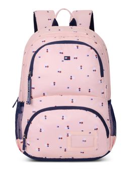 Tommy Hilfiger - Pink Unisex High School Backpack Pixel (7-12 Years)
