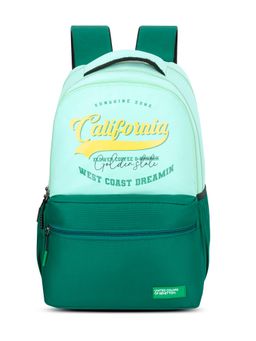 United Colors of Benetton - United Colores of Benetton Unisex High School Backpack Calafia - Mint Green (7-12 Years)