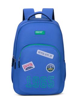 United Colors of Benetton - United Colores of Benetton Unisex High School Backpack Legend - Royal Blue (7-12 Years)
