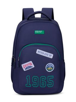United Colors of Benetton - United Colores of Benetton Unisex High School Backpack Legend - Navy (7-12 Years)