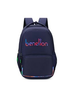 United Colors of Benetton - United Colores of Benetton Unisex High School Backpack Meteorite - Navy (7-12 Years)
