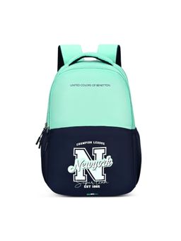 United Colors of Benetton - United Colores of Benetton Unisex High School Backpack Petro - Mint Green (7-12 Years)