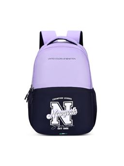 United Colors of Benetton - United Colores of Benetton Unisex High School Backpack - Lavendar (7-12 Years)