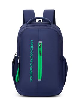 United Colors of Benetton - United Colores of Benetton Unisex High School Backpack Runway - Navy (7-12 Years)