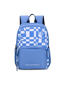 United Colors of Benetton - United Colores of Benetton Unisex High School Backpack Snoopy - Blue (7-12 Years)
